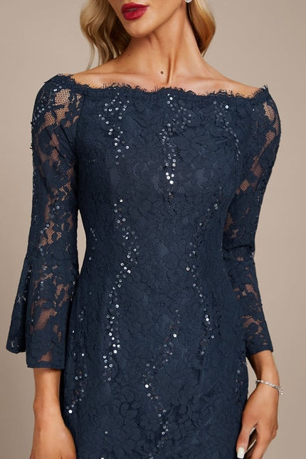 Robe Dentelle Nuit Étoilée - gallery 6