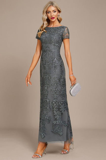 Robe Longue Mousseline Dentelle