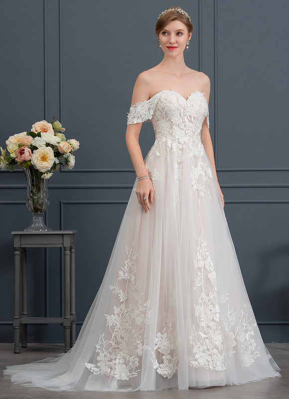 Robe Dentelle Éthérée Florale - gallery 2