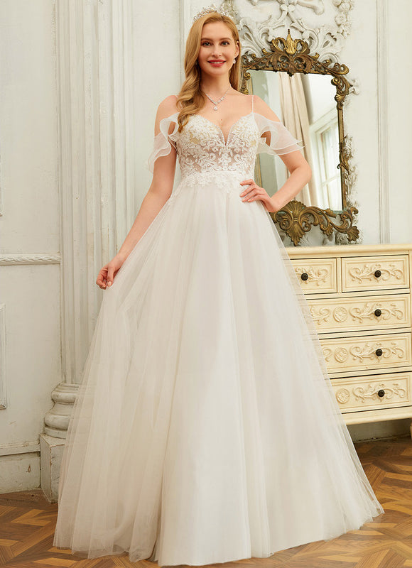Robe Dentelle Élégance Éthérée - gallery 2