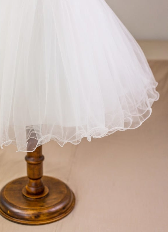 Robe Dentelle Danse De Satin Éblouissant - gallery 4