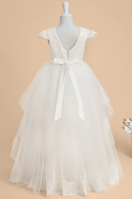 Robe Ivoire Dentelle
