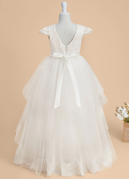 Robe Ivoire Dentelle