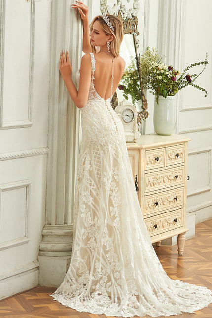 Robe Dentelle Dos Nu Plongeant