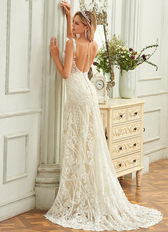 Robe Dentelle Dos Nu Plongeant