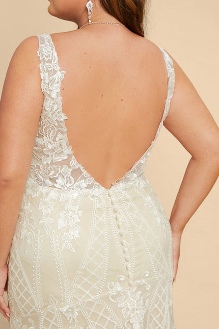 Robe Dentelle Dos Nu Plongeant - gallery 5