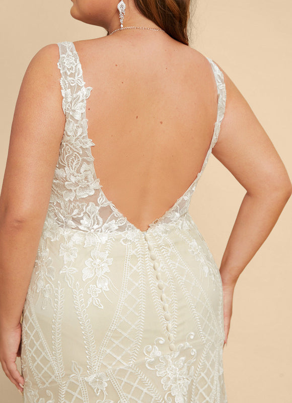 Robe Dentelle Dos Nu Plongeant - gallery 5
