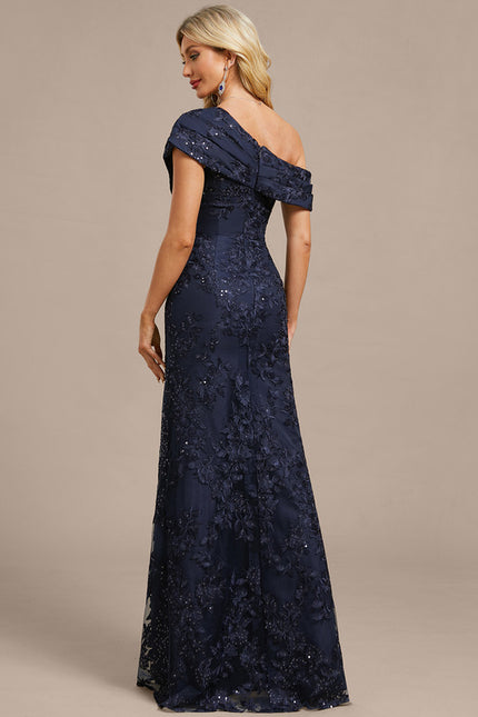 Robe Dentelle Élégante Scintillante - gallery 5