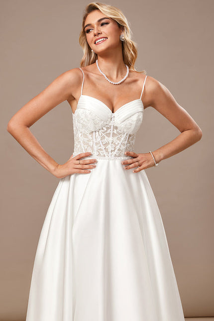 Robe Mariee Dentelle Et Satin - gallery 5