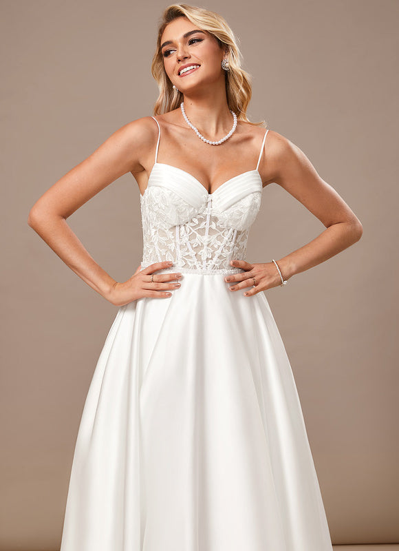 Robe Mariee Dentelle Et Satin - gallery 5