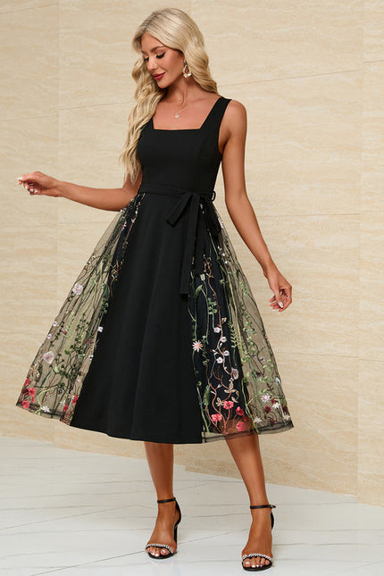 Robe Dentelle Mi Longue Mariage - gallery 4
