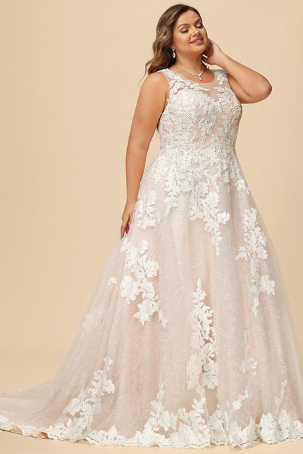 Robe Dentelle Éblouissante Florale - gallery 4