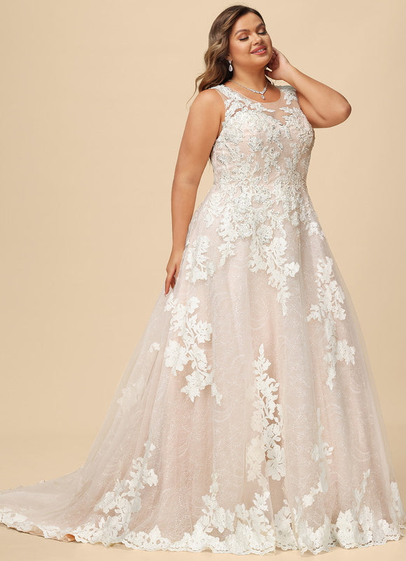 Robe Dentelle Éblouissante Florale - gallery 4