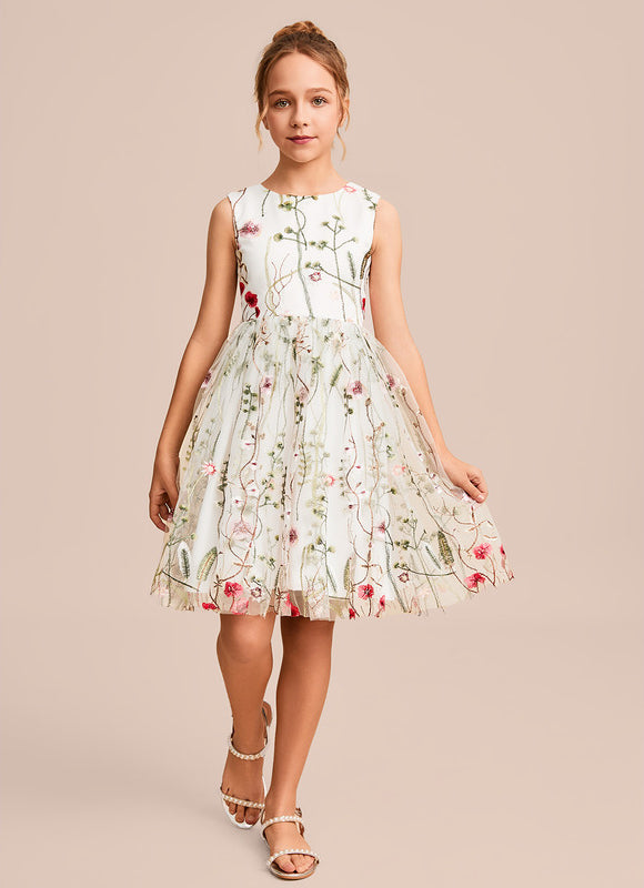 Robe Dentelle Fleurie Légère - gallery 3