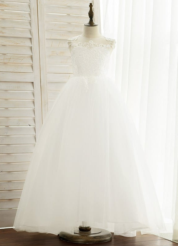 Robe Dentelle Évasée Blanche