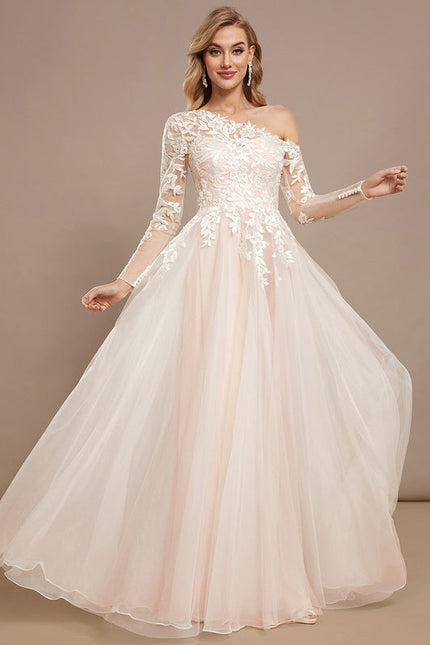 Robe Dentelle Transparente Blanche - gallery 1