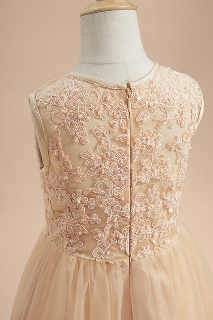 Robe Dentelle Fête Élégante - gallery 3