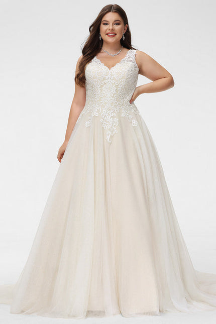 Robe Dentelle Tulle Délicate - gallery 8