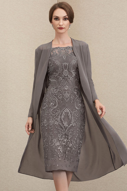 Robe Dentelle Élégante Brodée