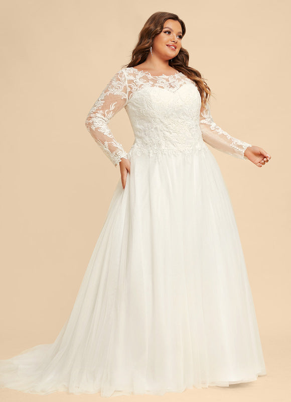 Robe Dentelle Mariage Tulle - gallery 7