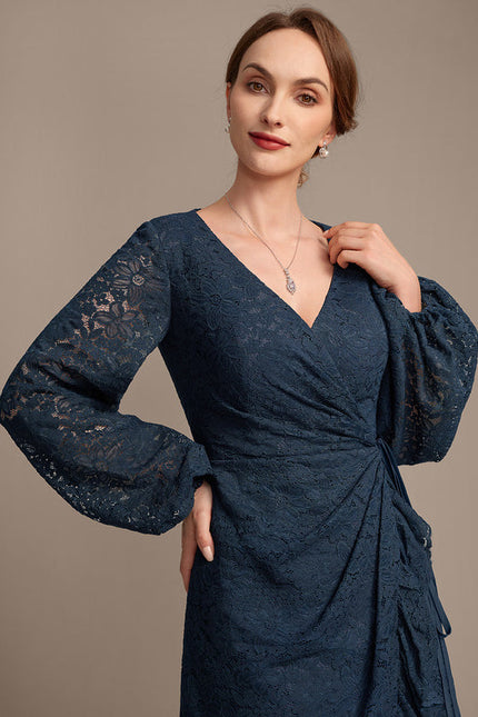 Robe Velours Dentelle - gallery 2