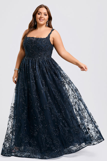 Robe De Soirée Transparente Dentelle - gallery 6
