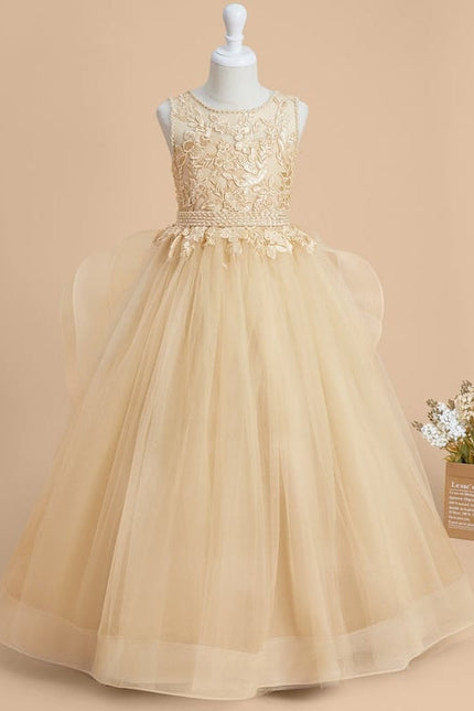 Robe Longue Romantique Dentelle - gallery 4