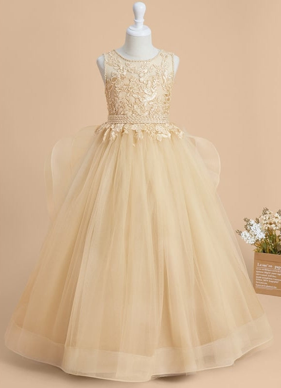 Robe Longue Romantique Dentelle - gallery 4