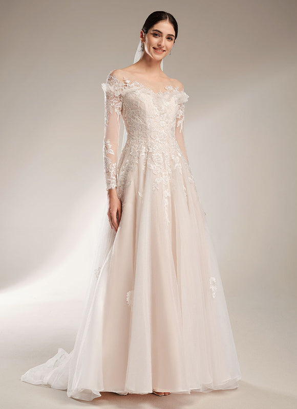 Robe Dentelle De Mariée Élégante - gallery 4