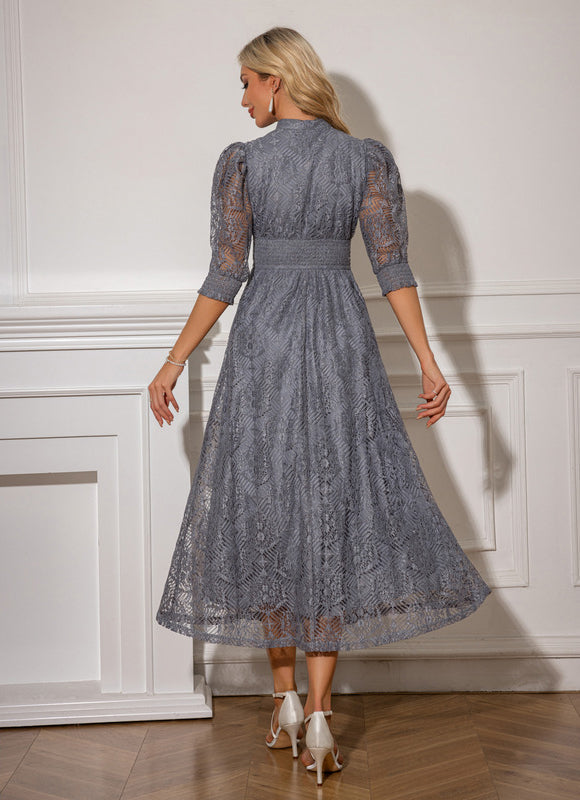 Robe En Dentelle Grande Taille - gallery 2