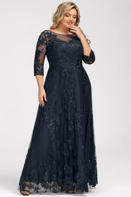 Robe Dentelle Éclat Océanique - gallery 9