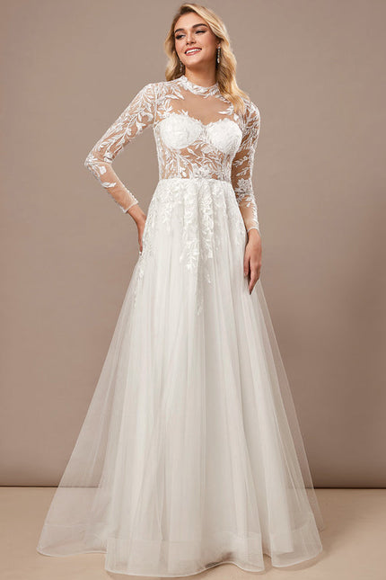 Robe Mariee Tulle Et Dentelle - gallery 3