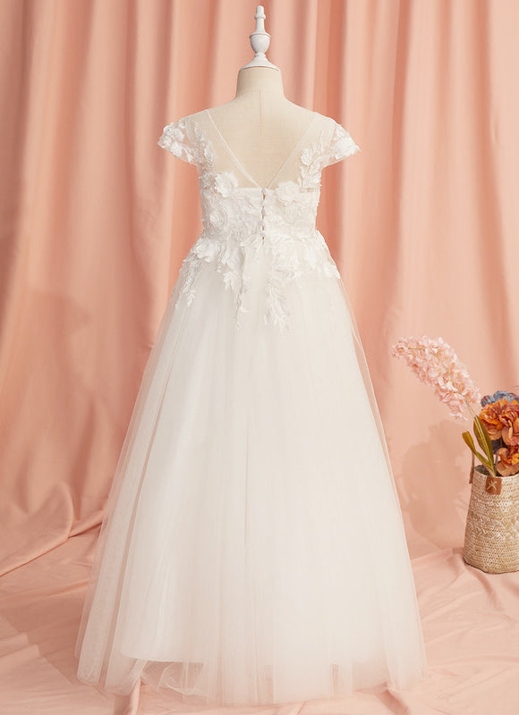 Robe Dentelle Éclat Floral Éthéré - gallery 9