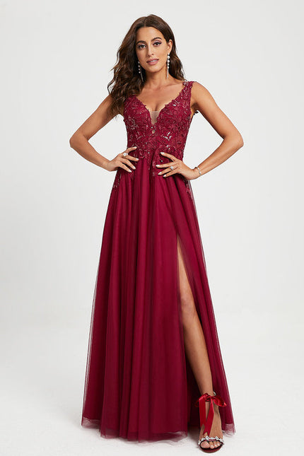 Robe Longue Bretelle Dentelle