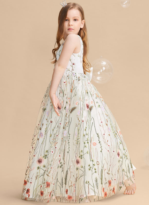 Robe Dentelle Enchantée Florale - gallery 6