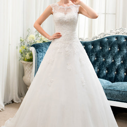 Robe Dentelle Élégante Cristal