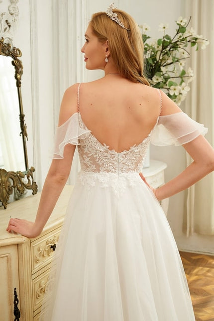 Robe Dentelle Élégance Éthérée - gallery 6