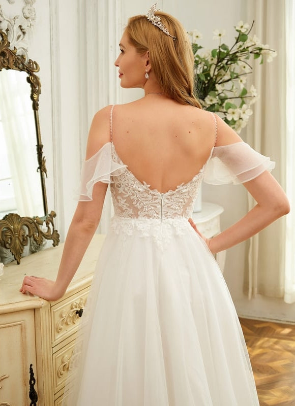 Robe Dentelle Élégance Éthérée - gallery 6