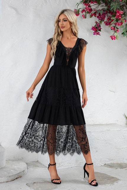 Robe Macramé Dentelle - gallery 1