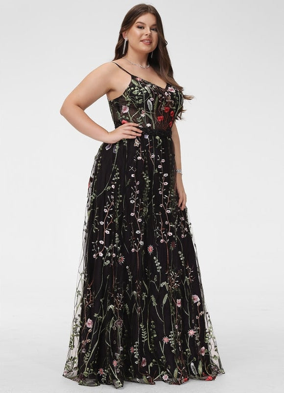 Robe Dentelle Florale Ethnique - gallery 7