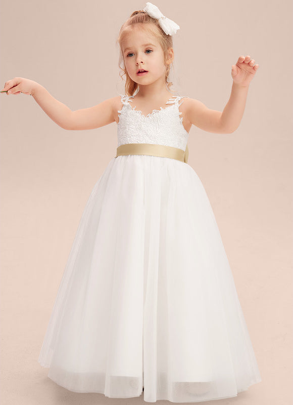 Robe Dentelle Tulle Ornée - gallery 2