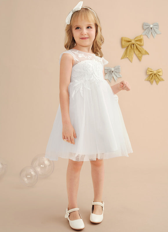 Robe Dos Nu Dentelle Blanche - gallery 5