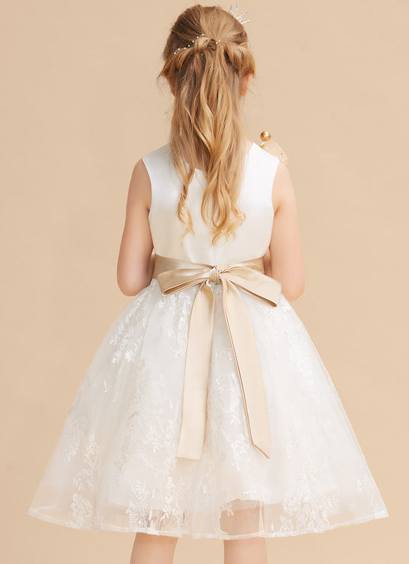 Robe Dentelle Sereine Satinée - gallery 7