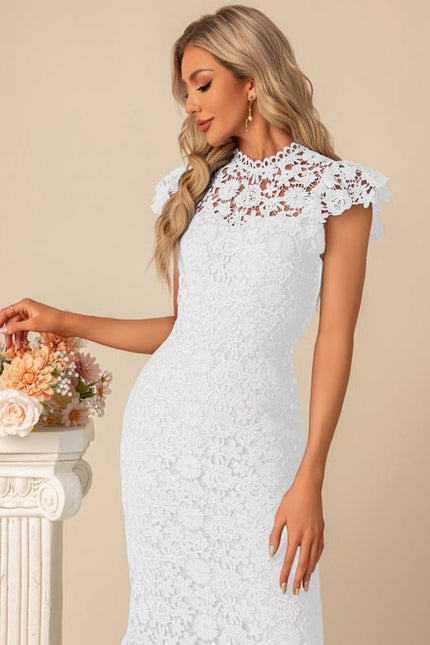 Robe Fourreau Dentelle Mariage - gallery 9