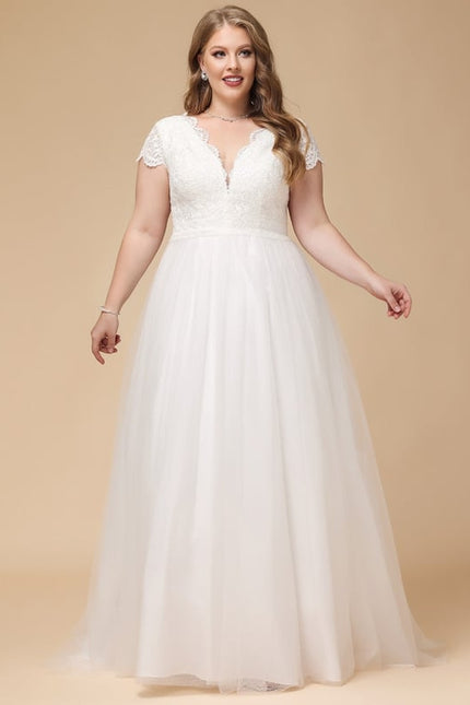 Robe Dentelle Élégance Nuptiale Tulle - gallery 8