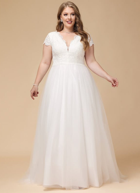 Robe Dentelle Élégance Nuptiale Tulle - gallery 8
