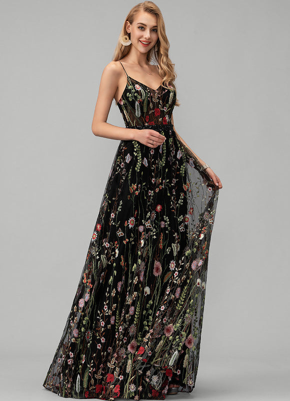 Robe Dentelle Florale Ethnique