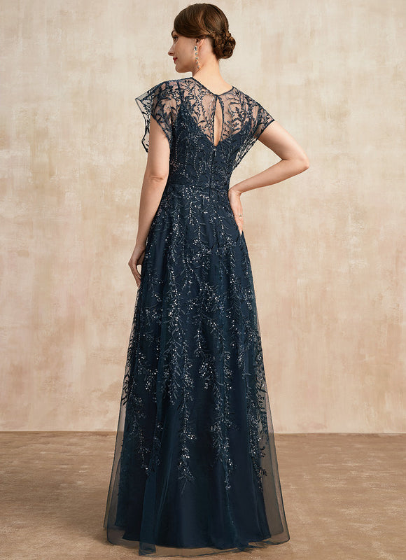 Robe Dentelle Éclat Océanique - gallery 3