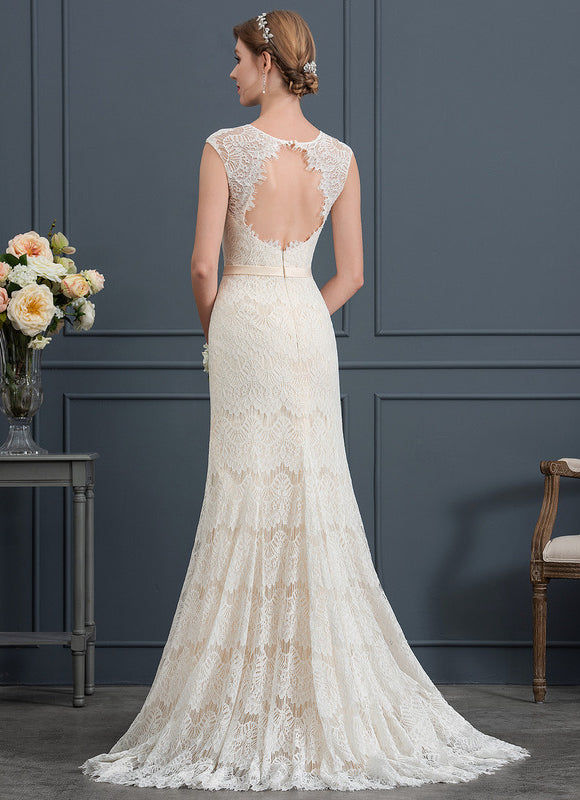 Robe Dentelle Dentelle Élégante - gallery 4