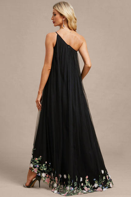 Robe De Soirée Tulle Et Dentelle - gallery 5